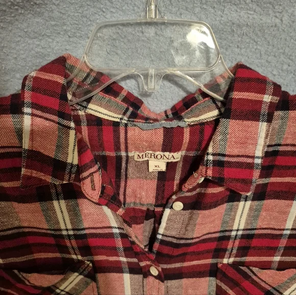 Plaid Button Up Shirt - Picture 4 of 5